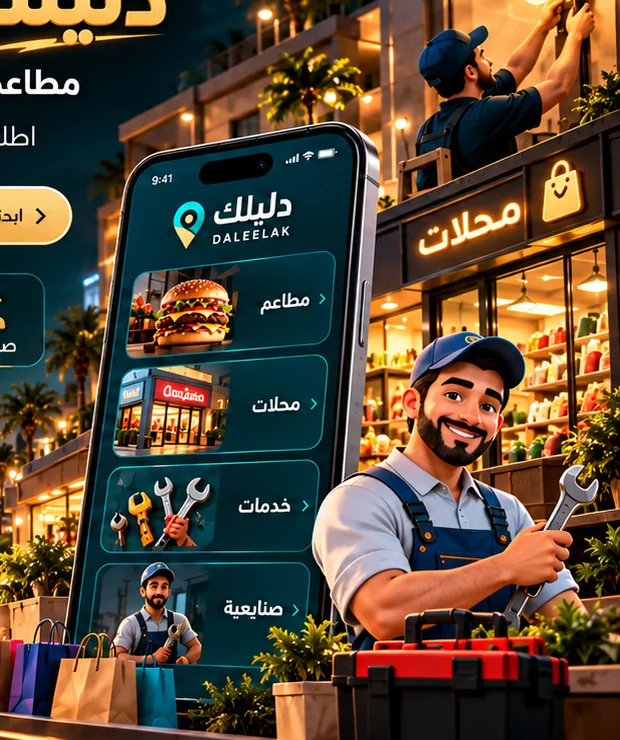 محلات وخدمات وصنايعي وإدارة الطلبات